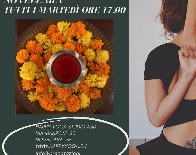 Yoga base – tutti i martedì ore 17.00