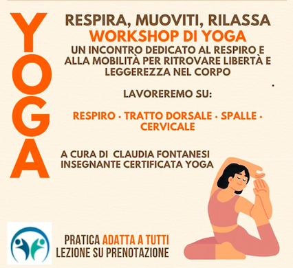 WORKSHOP DI YOGA CARPI 3000 – SABATO 17 OTTOBRE